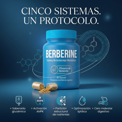 BERBERINE – Sistema de Andamiaje Metabólico