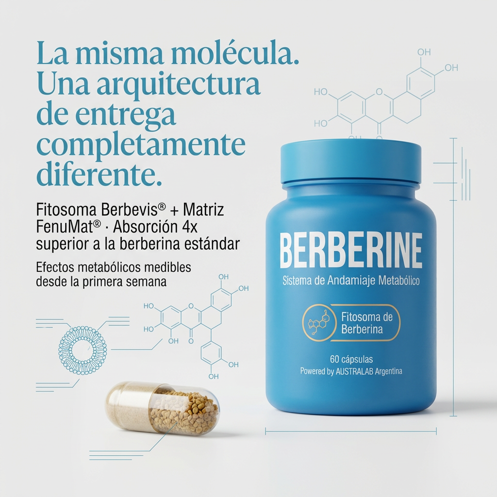 BERBERINE – Sistema de Andamiaje Metabólico