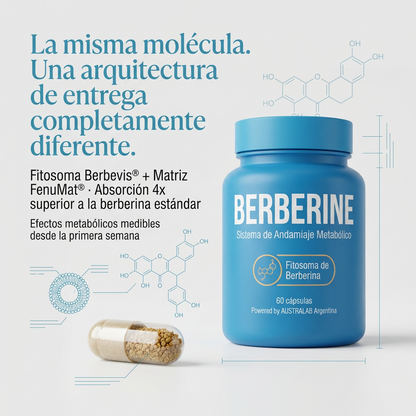 BERBERINE – Sistema de Andamiaje Metabólico