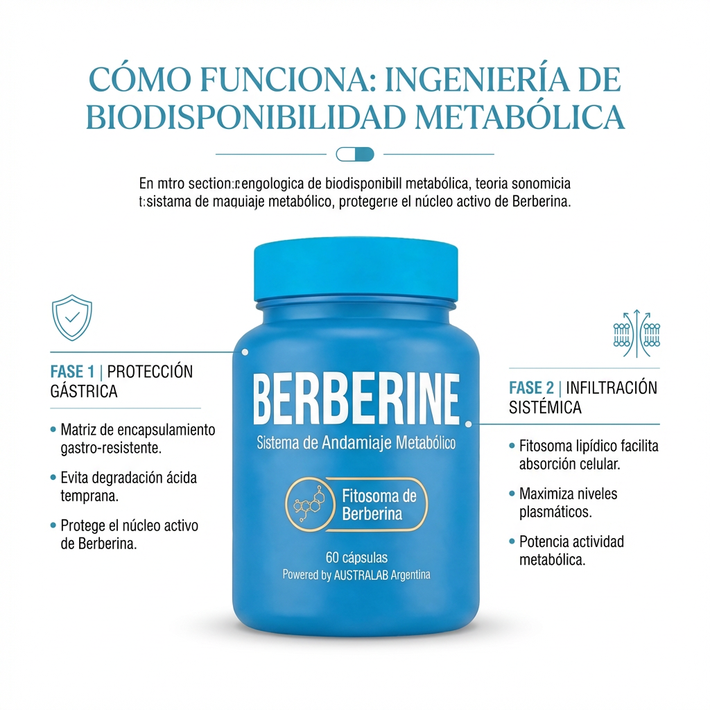 BERBERINE – Sistema de Andamiaje Metabólico
